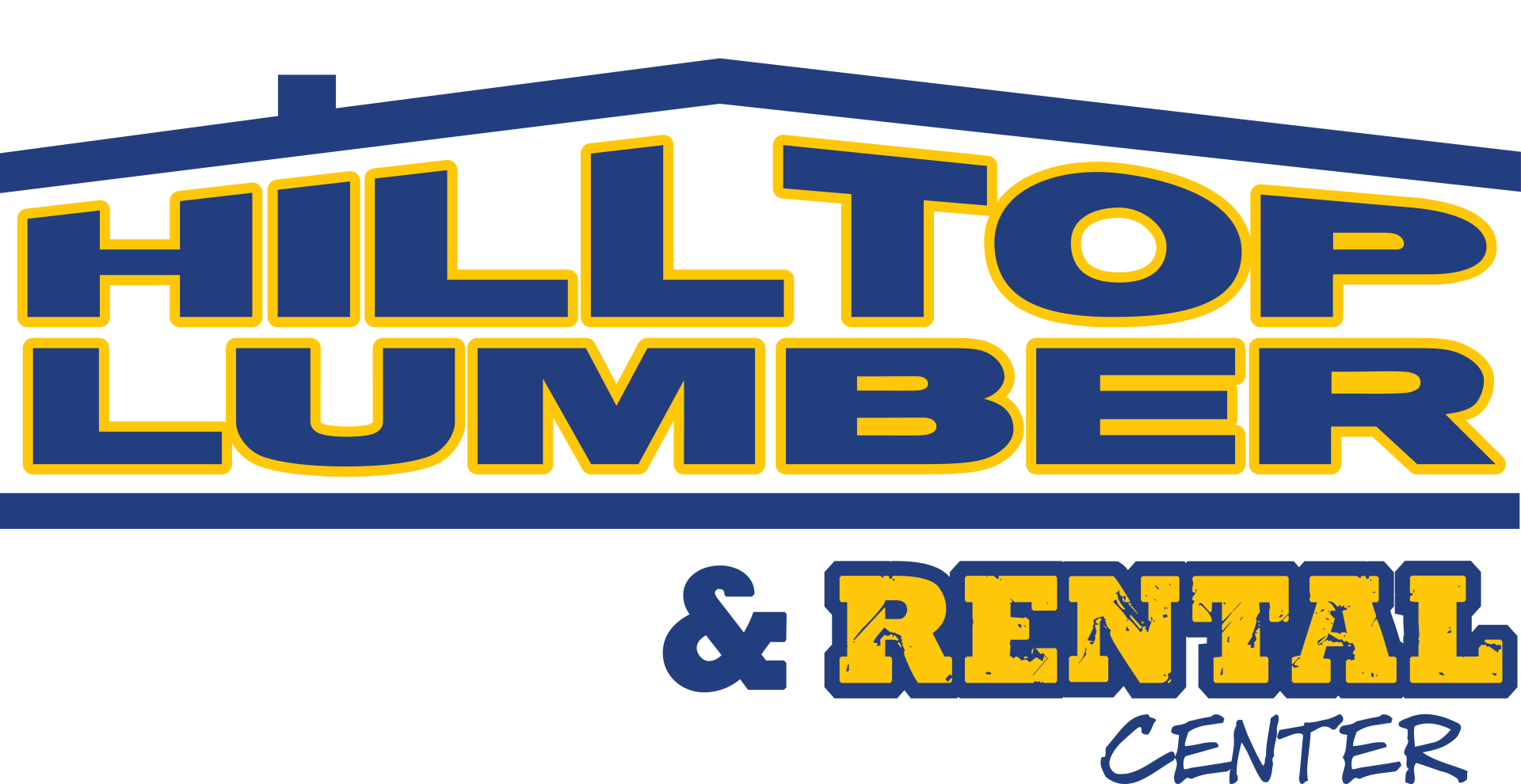 Hilltop Lumber rental center logo