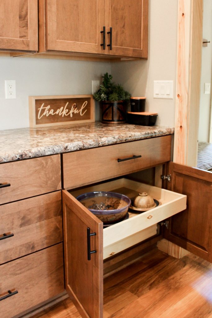 Pullout Storage in Kitchen